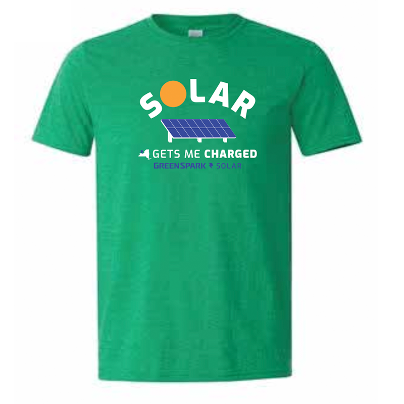 Solar Gets Me Charged Unisex T-Shirt